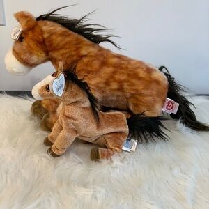 Ty (31) Oats Brown and White Horse Plush